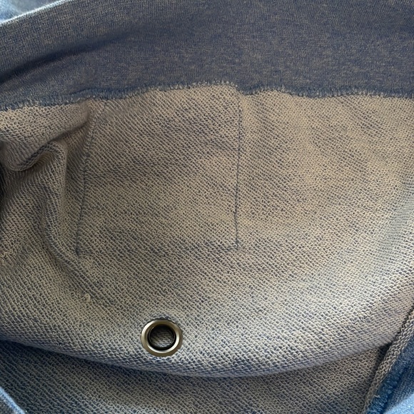 SANTA CRUZ skater sweatshirt size small. Light blue with yellow check. ECU - Picture 12 of 16